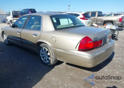 1999 Mercury Grand Marquis Gs from USA, damaged, VIN 2MEFM74W8XX671707